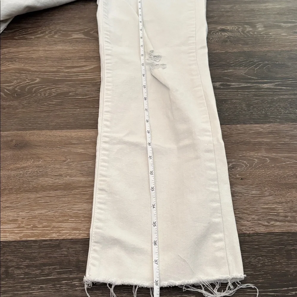 LC Lauren Conrad distressed white